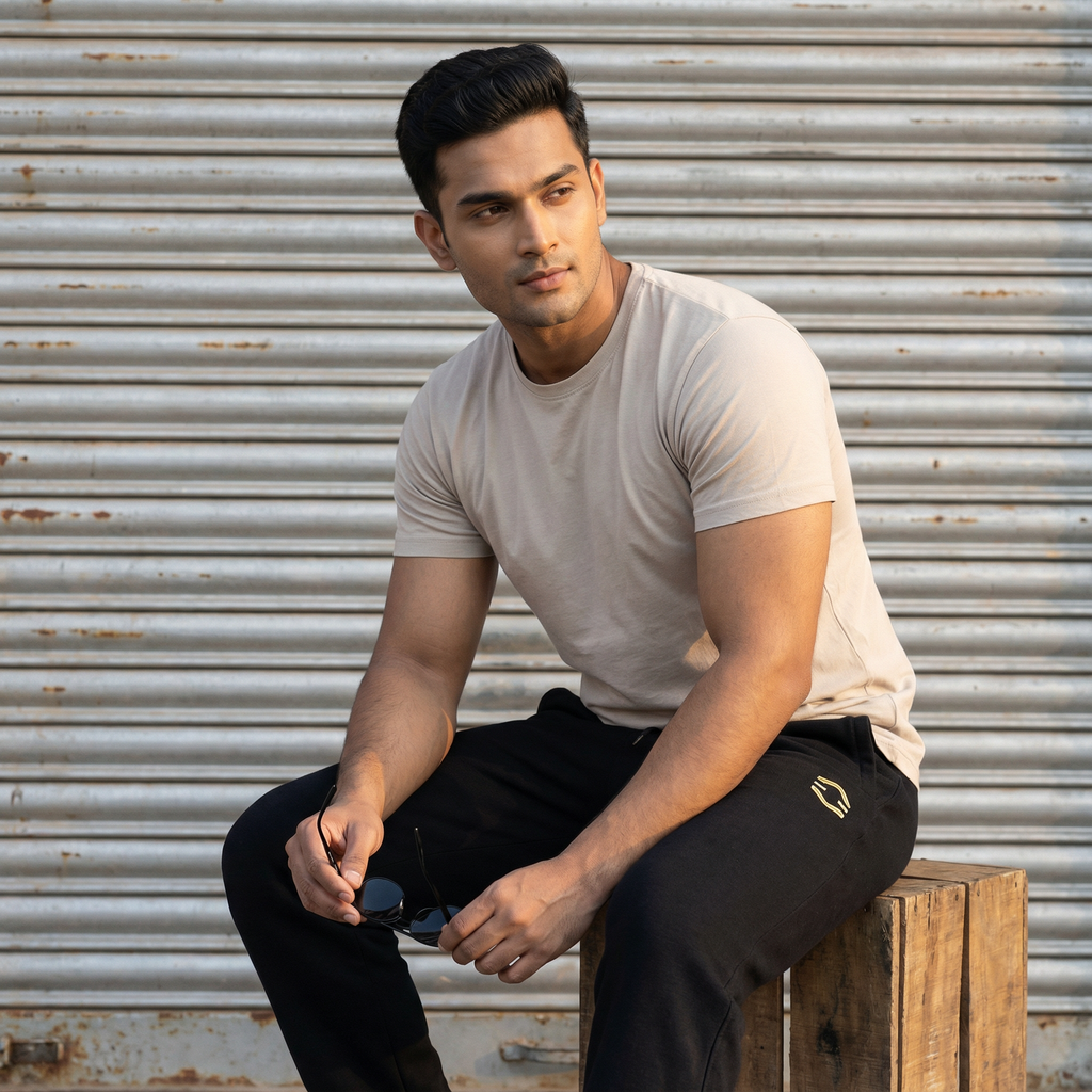 94 Degree Black Track Pant