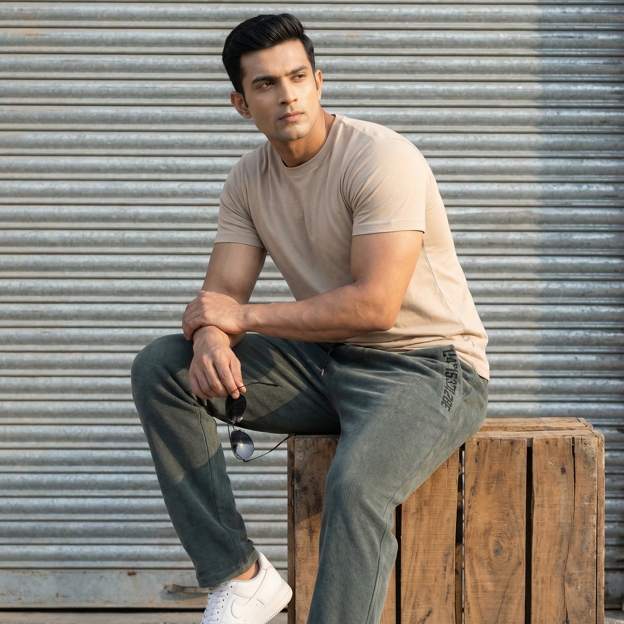 94 Degree Green Track Pant