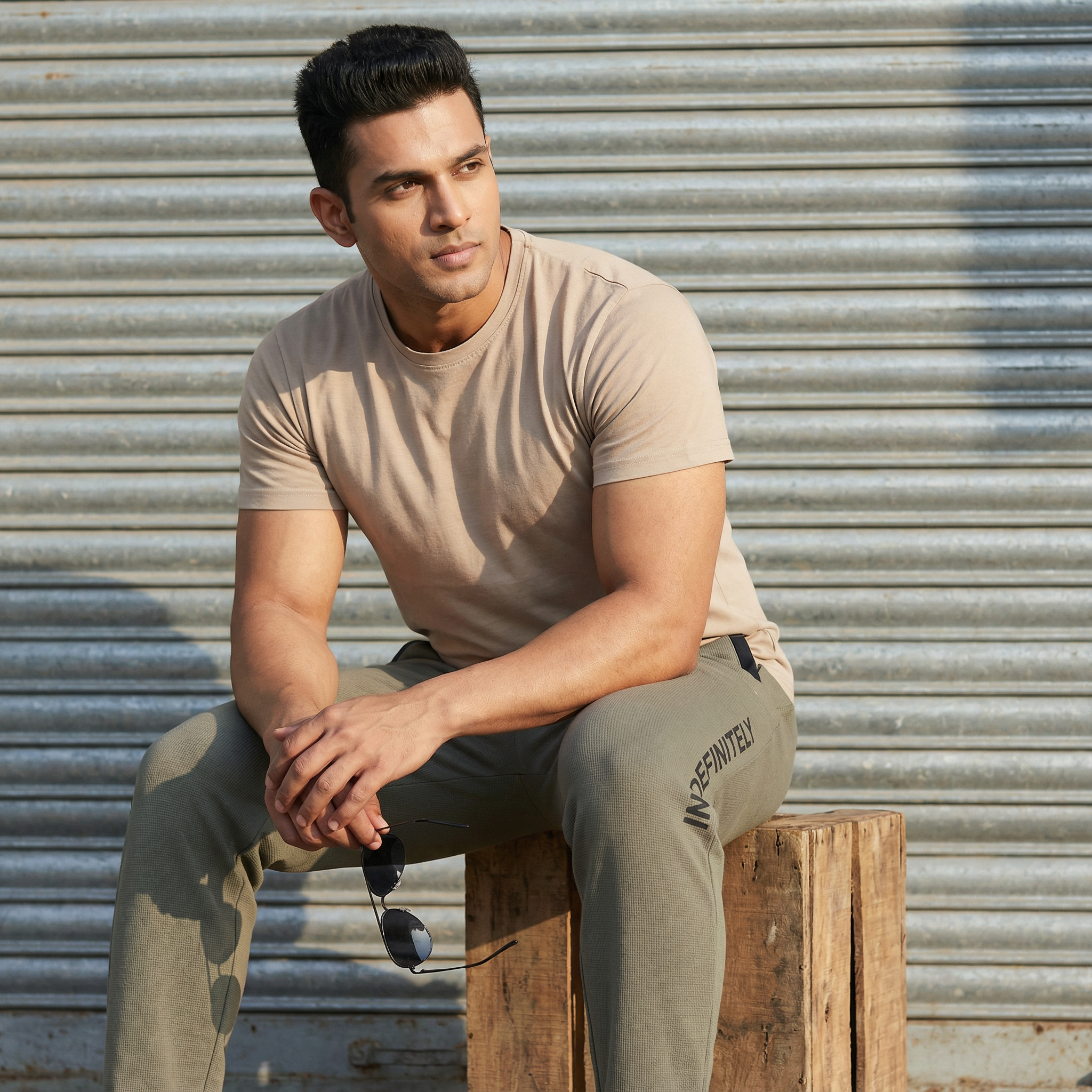 Indefinitely Green Track Pant