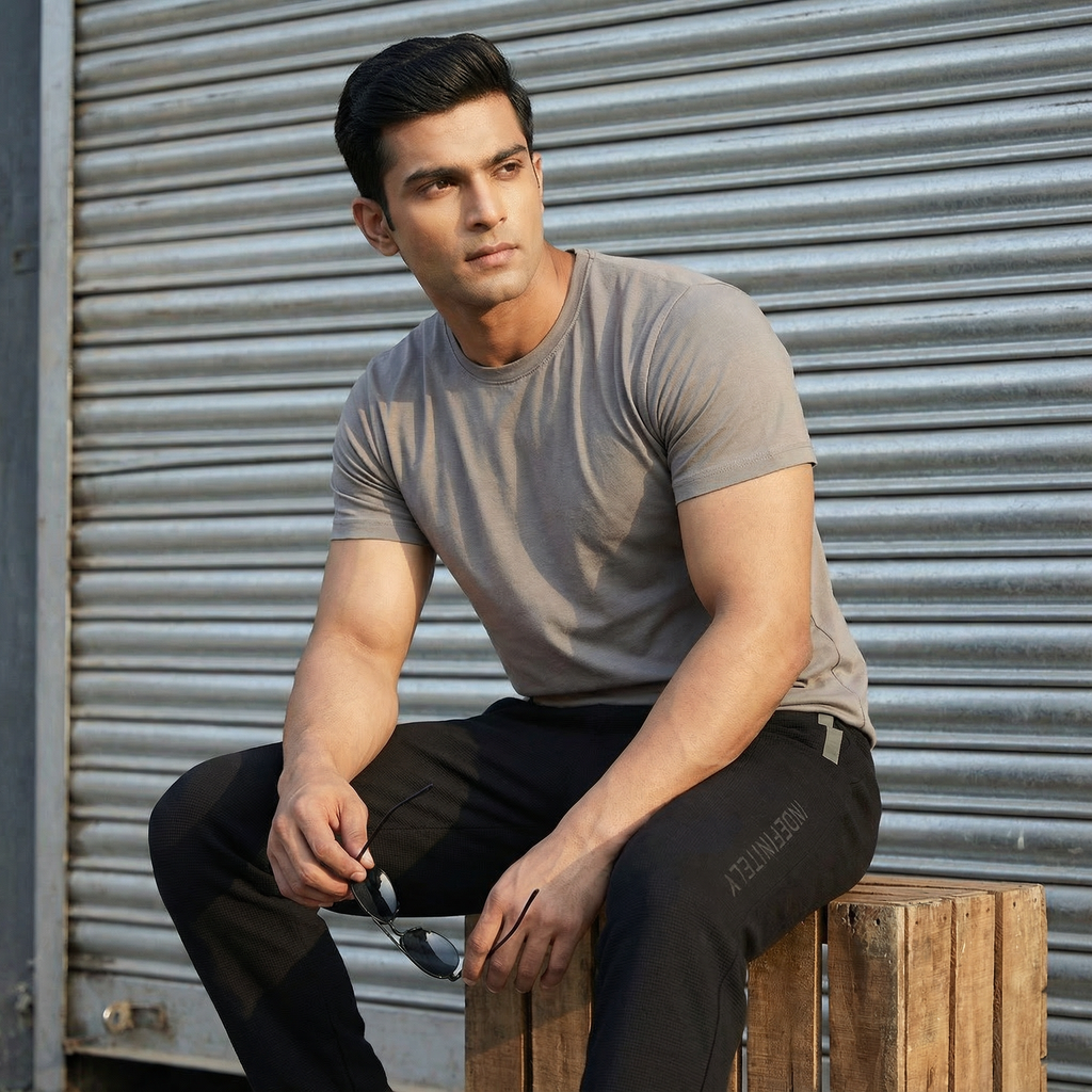 Indefinitely Black Track Pant