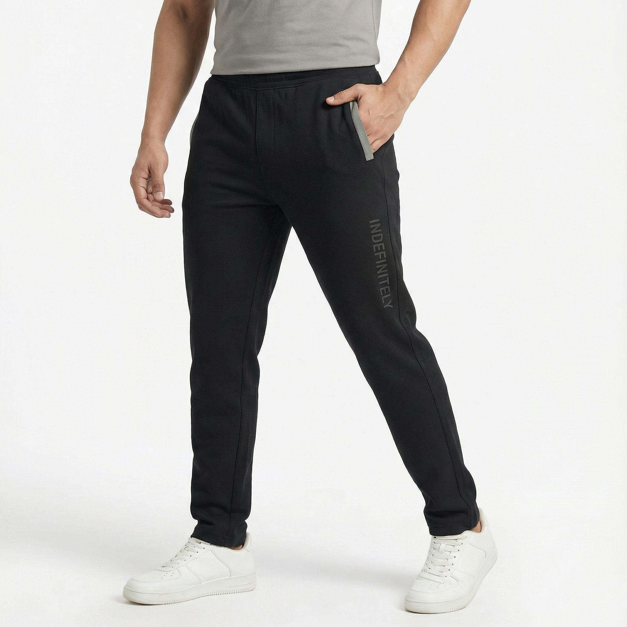 Indefinitely Black Track Pant