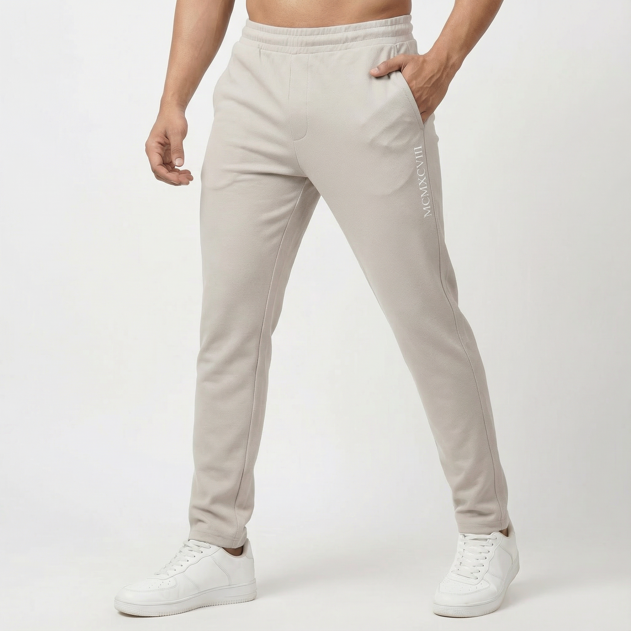 MCM Beige Track Pant