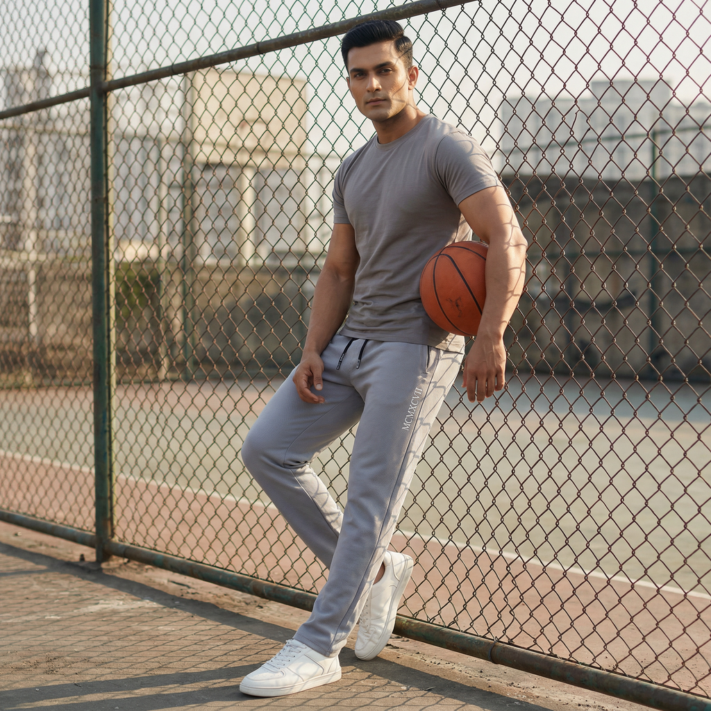 MCM Grey Track Pant