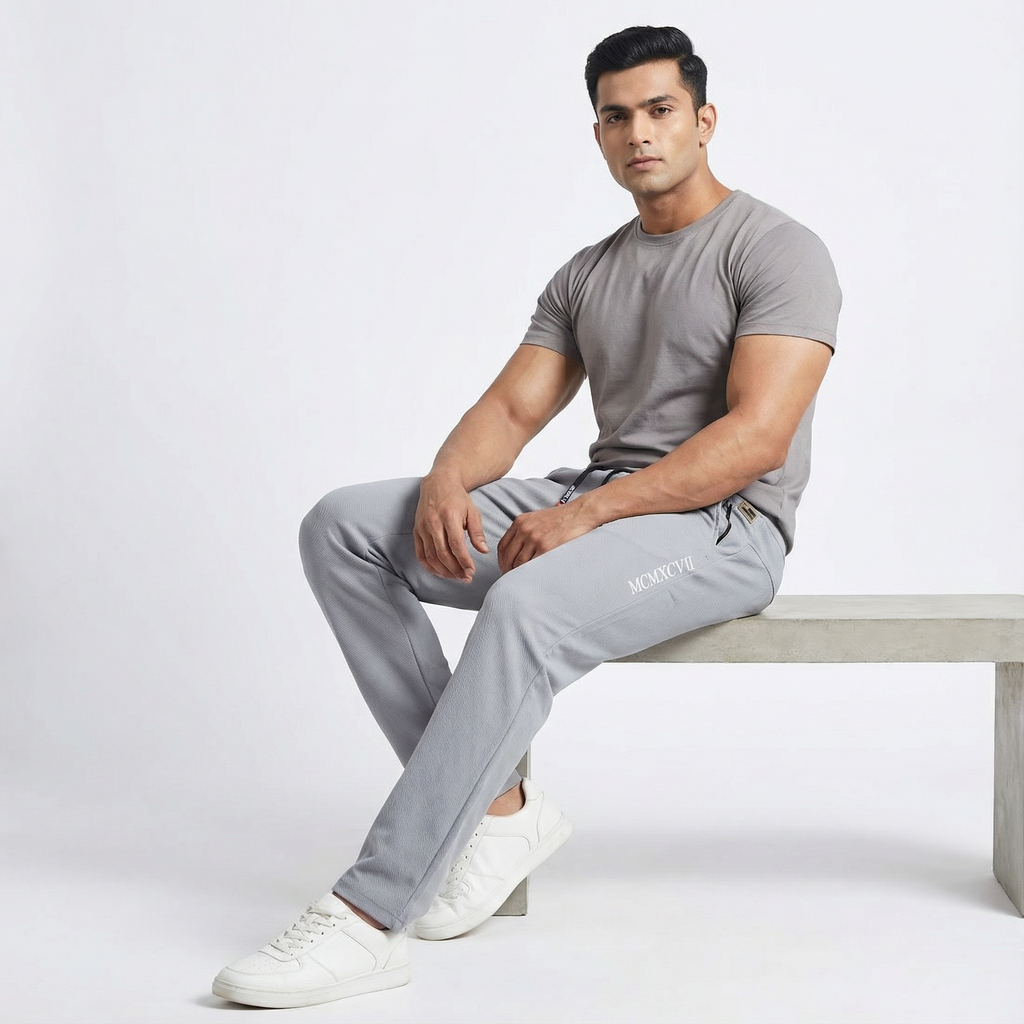 MCM Grey Track Pant