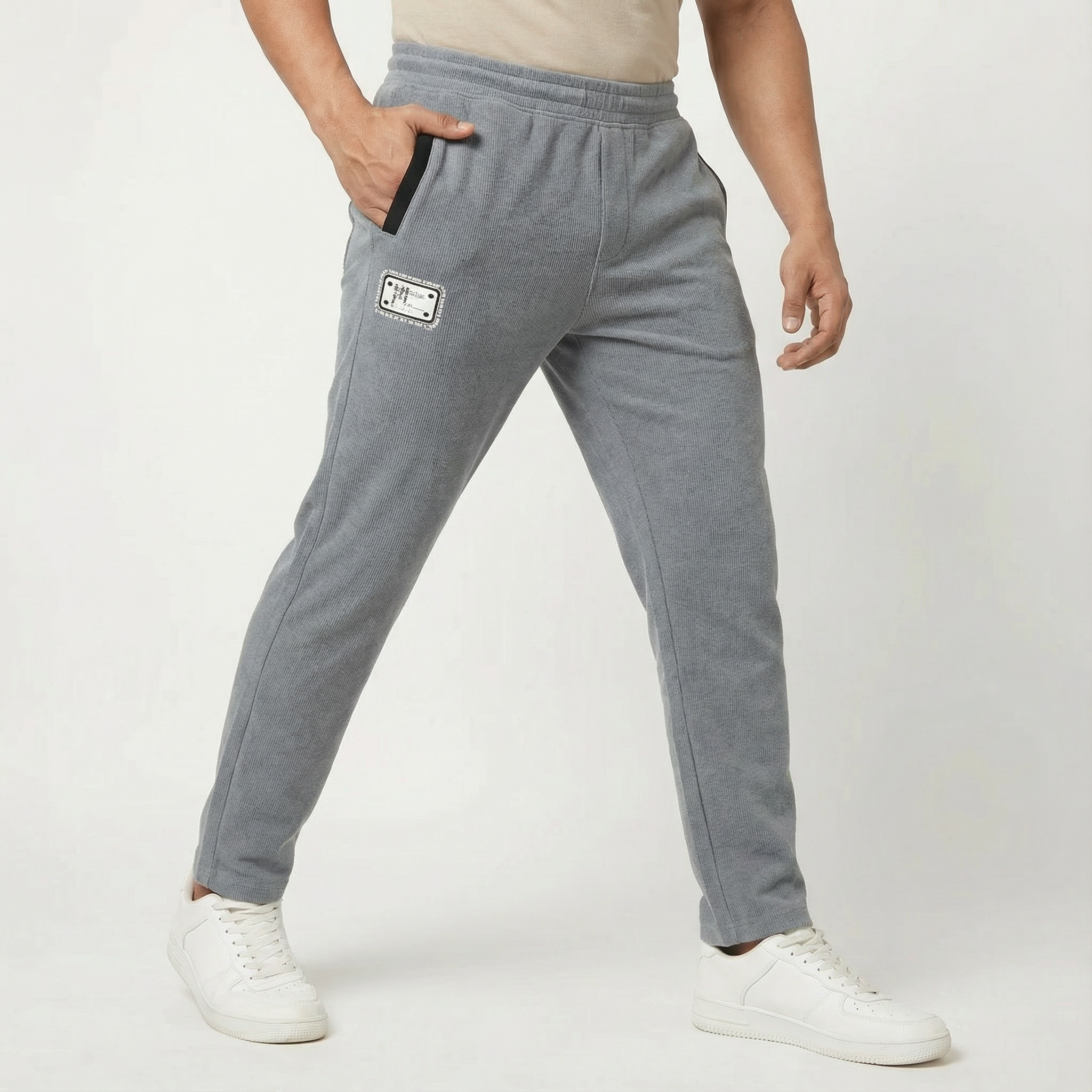 SU Grey Track Pant