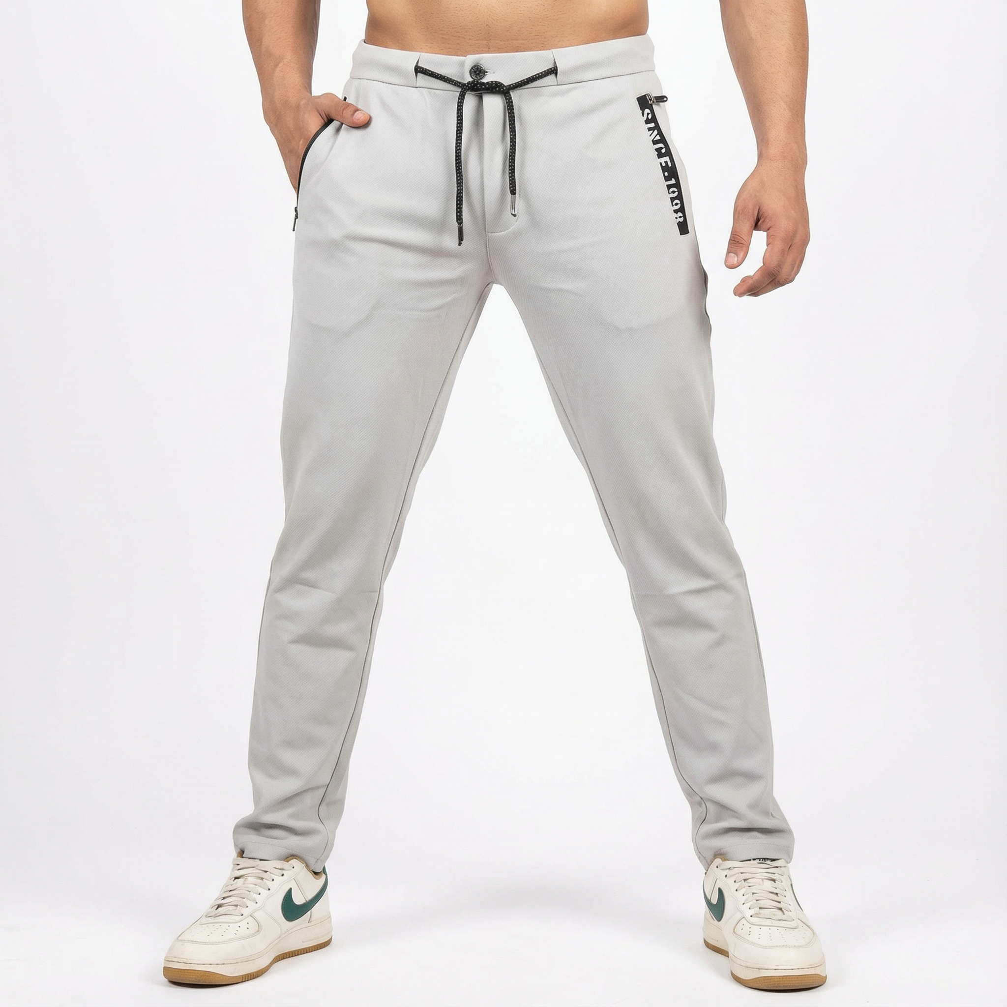 Since 1998 Light Grey Track Pant
