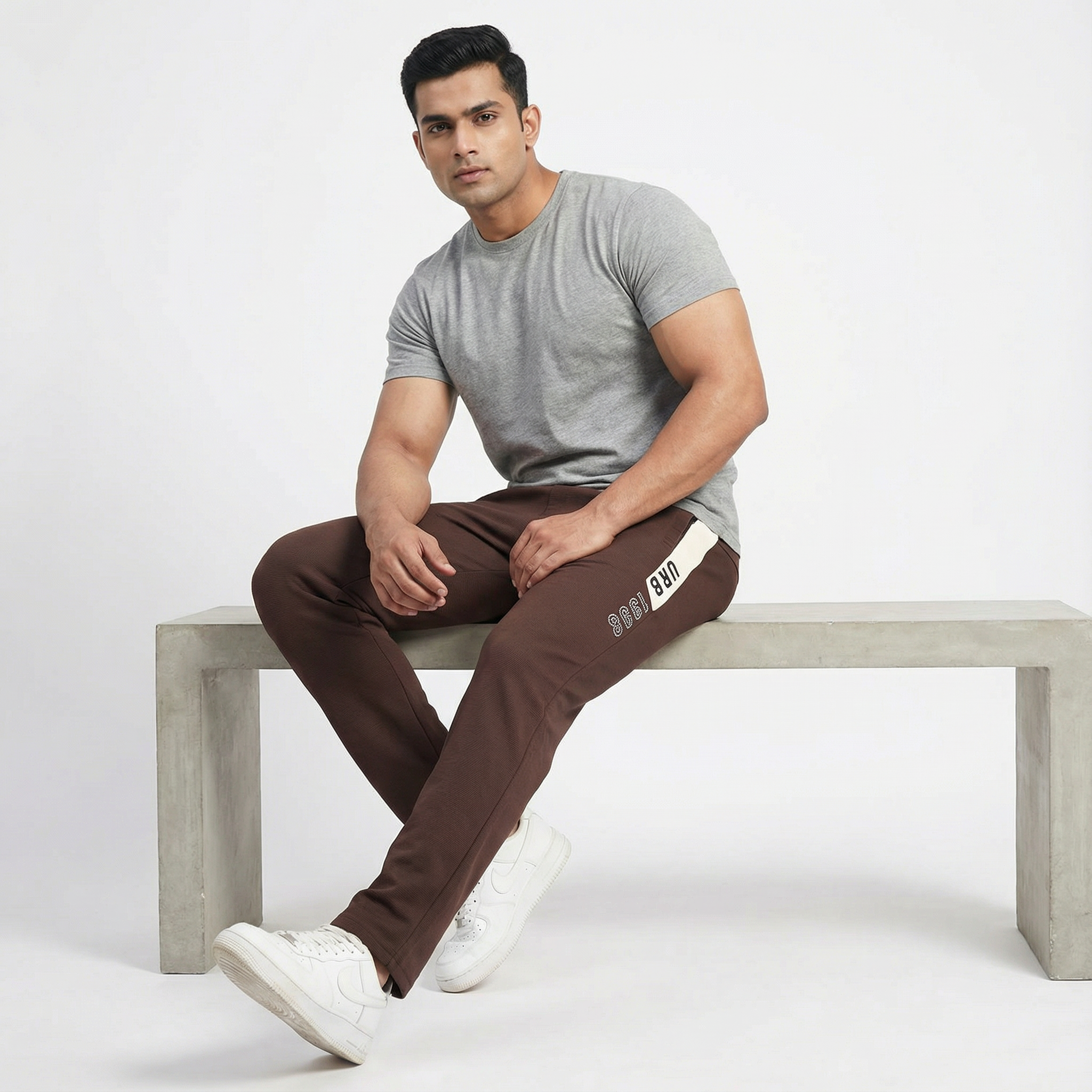 Off Limits Brown Track Pant