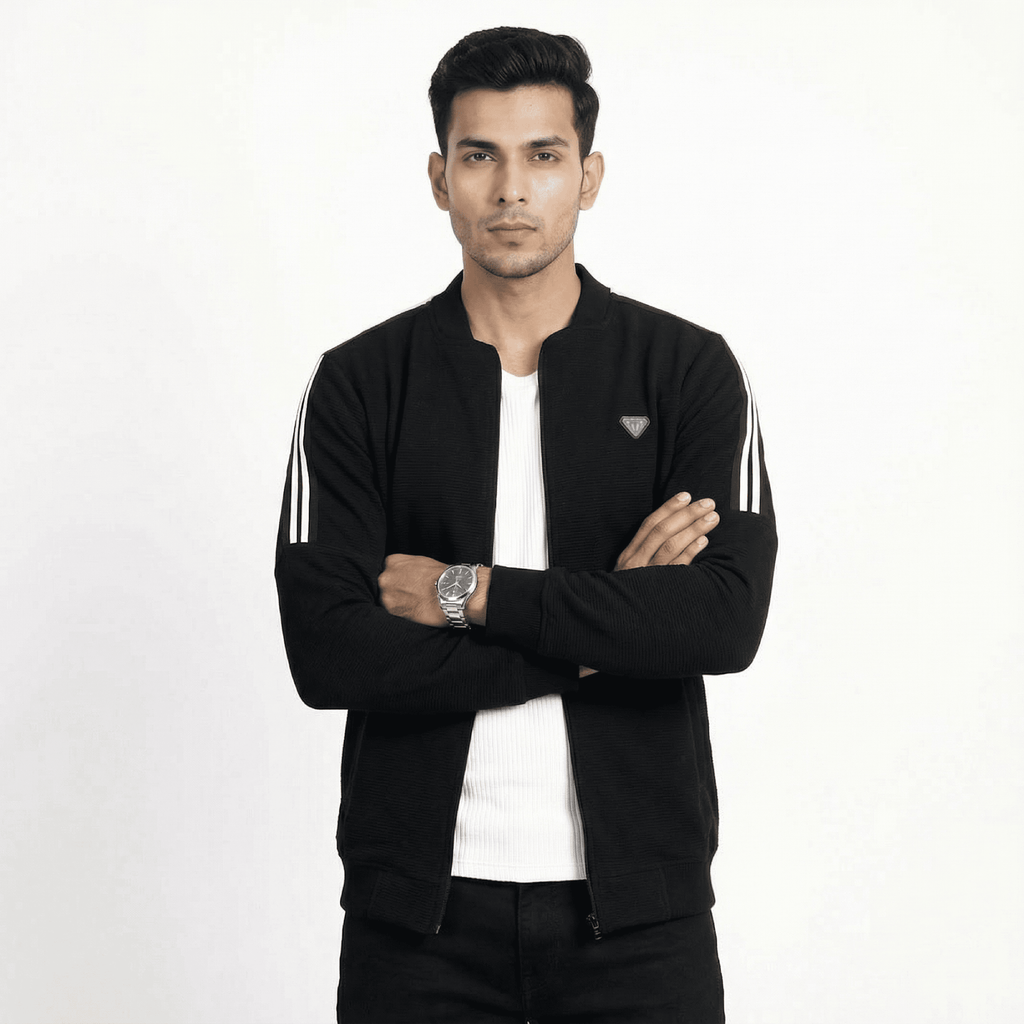 Shadow Zip Corduroy Jacket