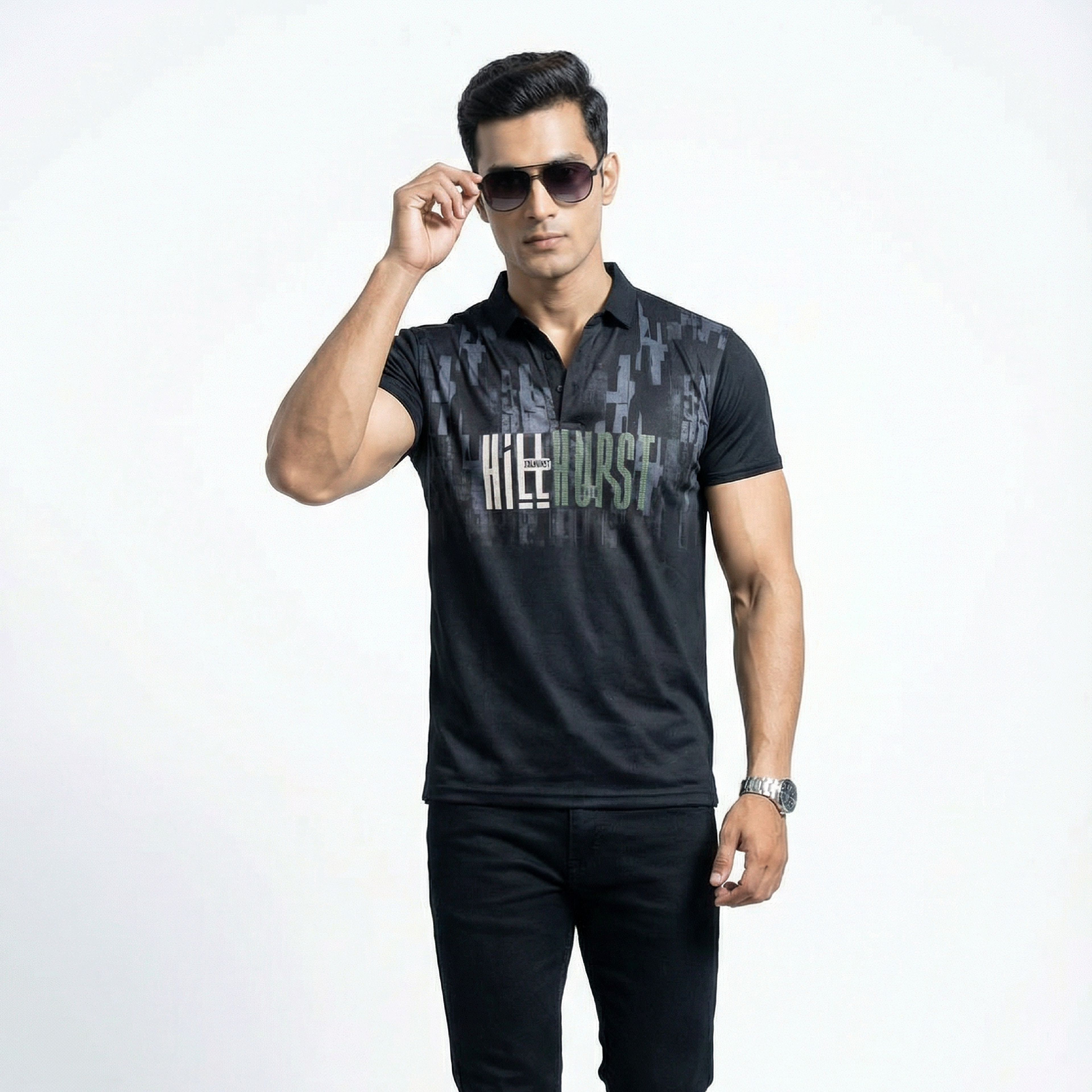 Hill Hurst Black T-shirt