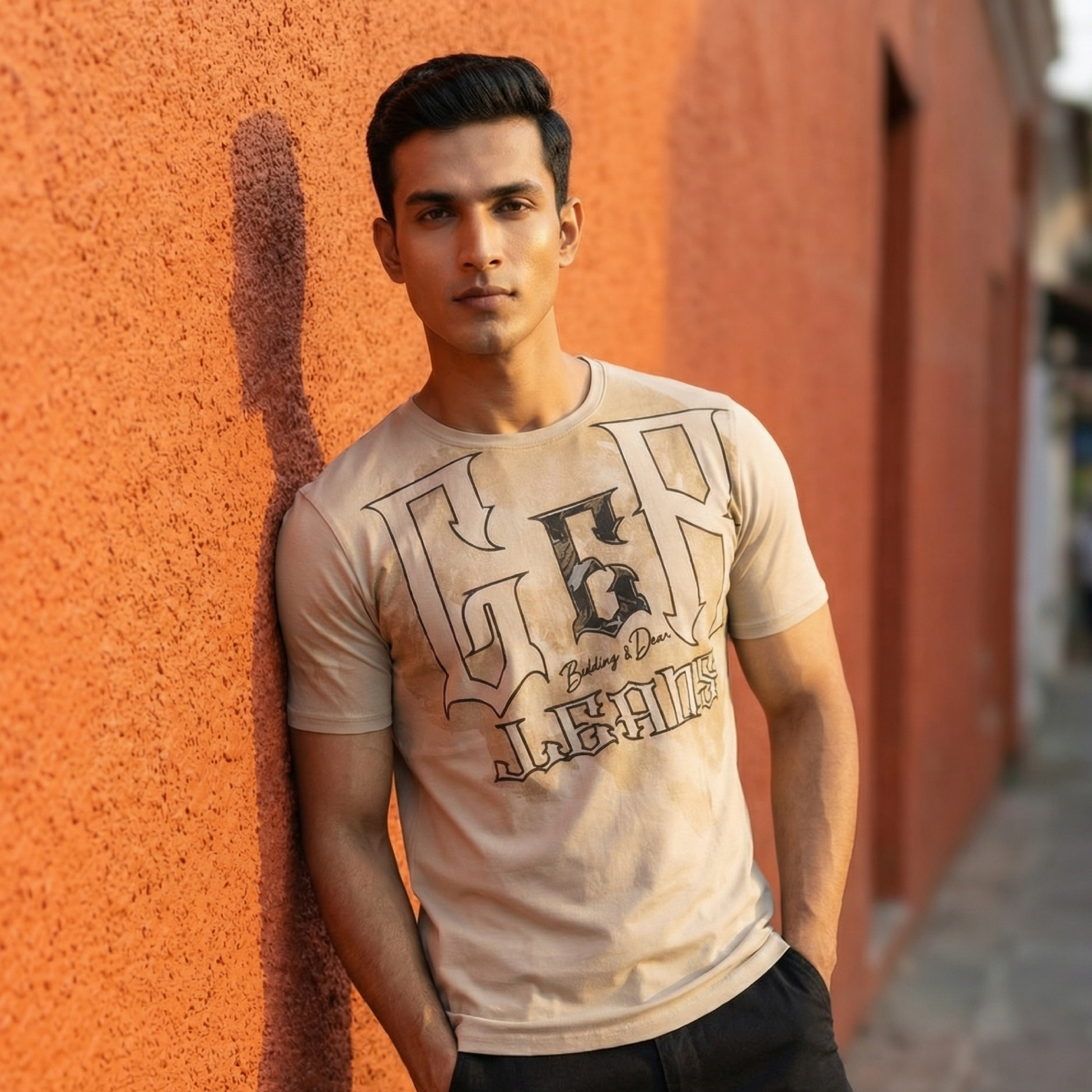 Gerleans Beige T-shirt