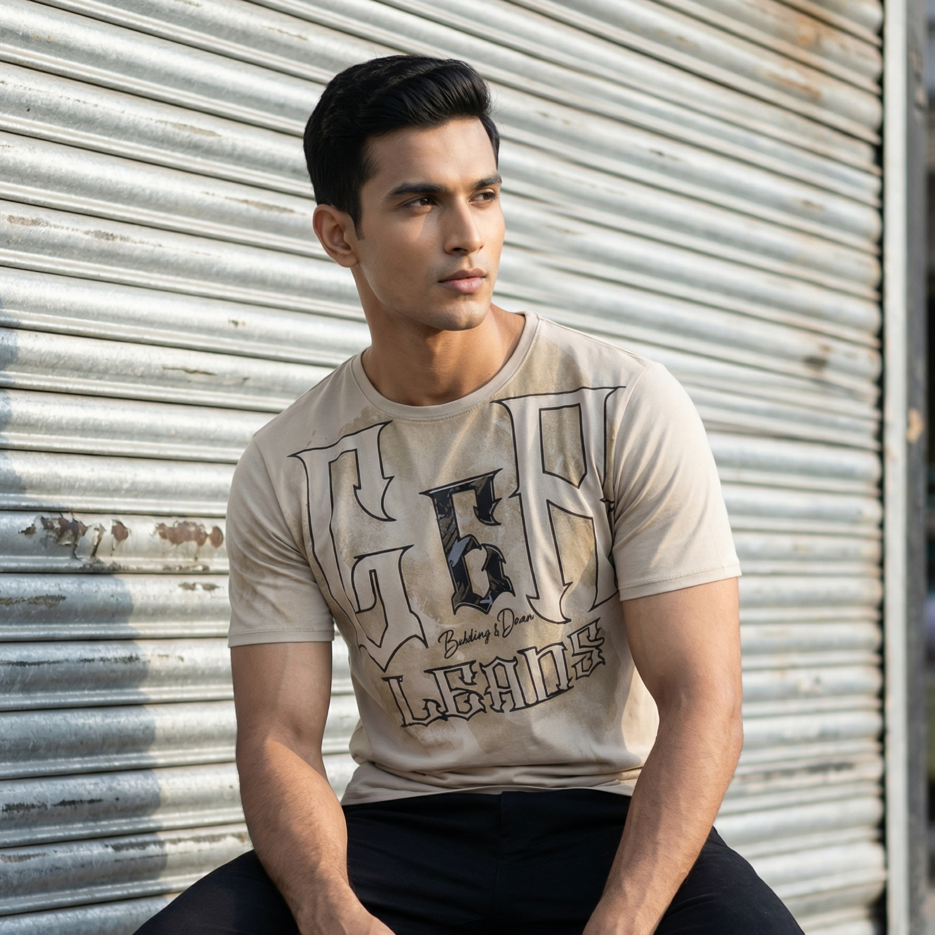 Gerleans Beige T-shirt