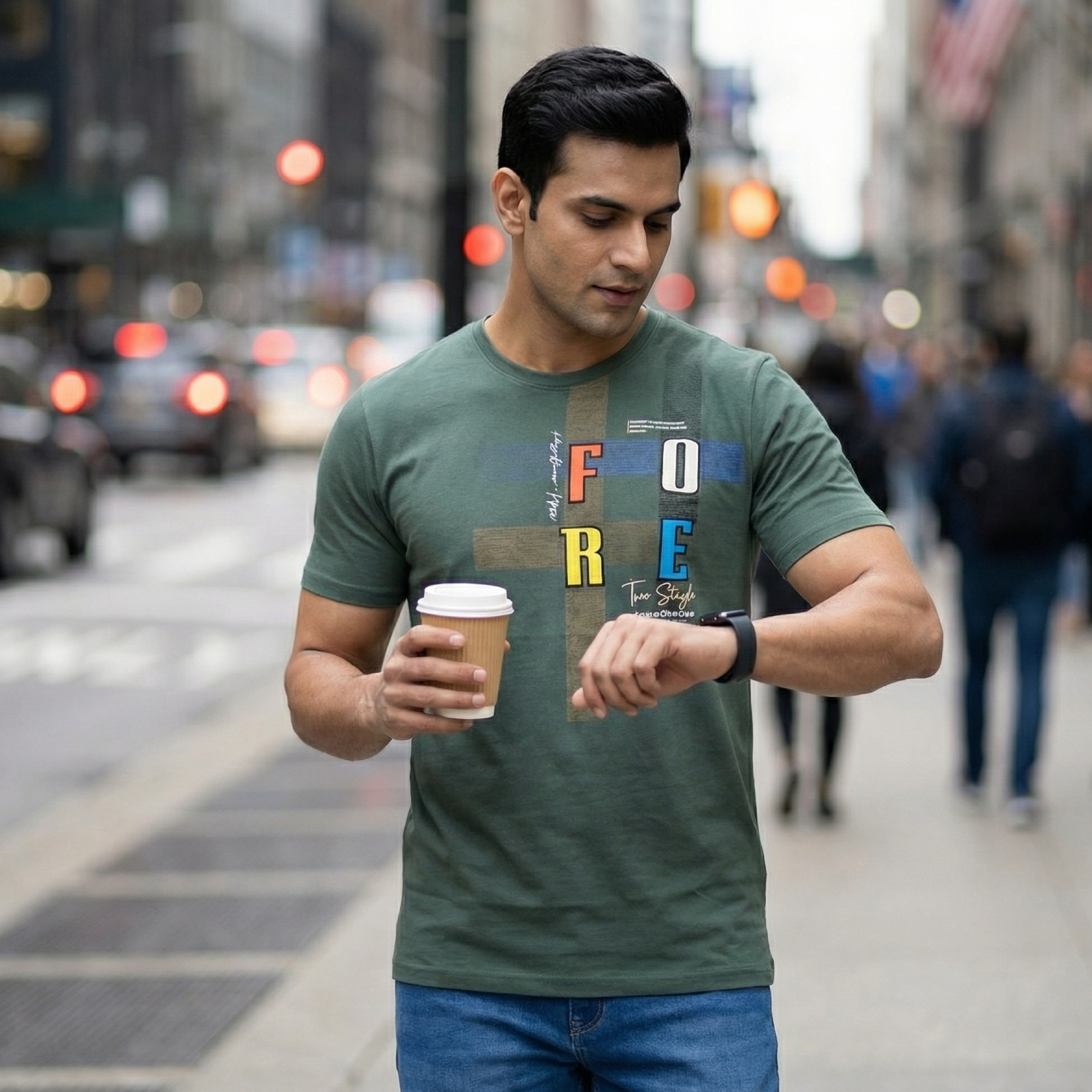 Fore Moss Green T-shirt