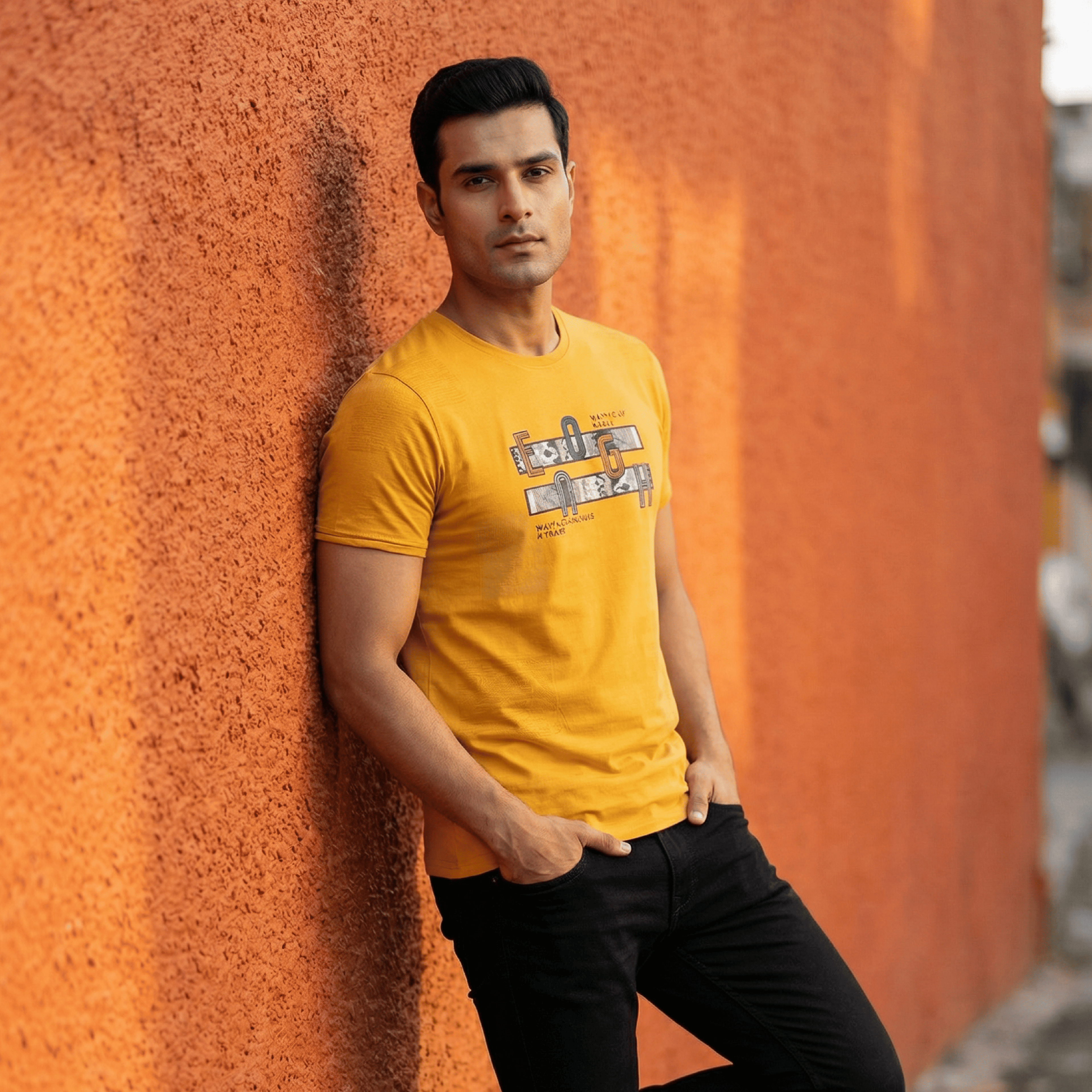 ENOGH Yellow T-shirt