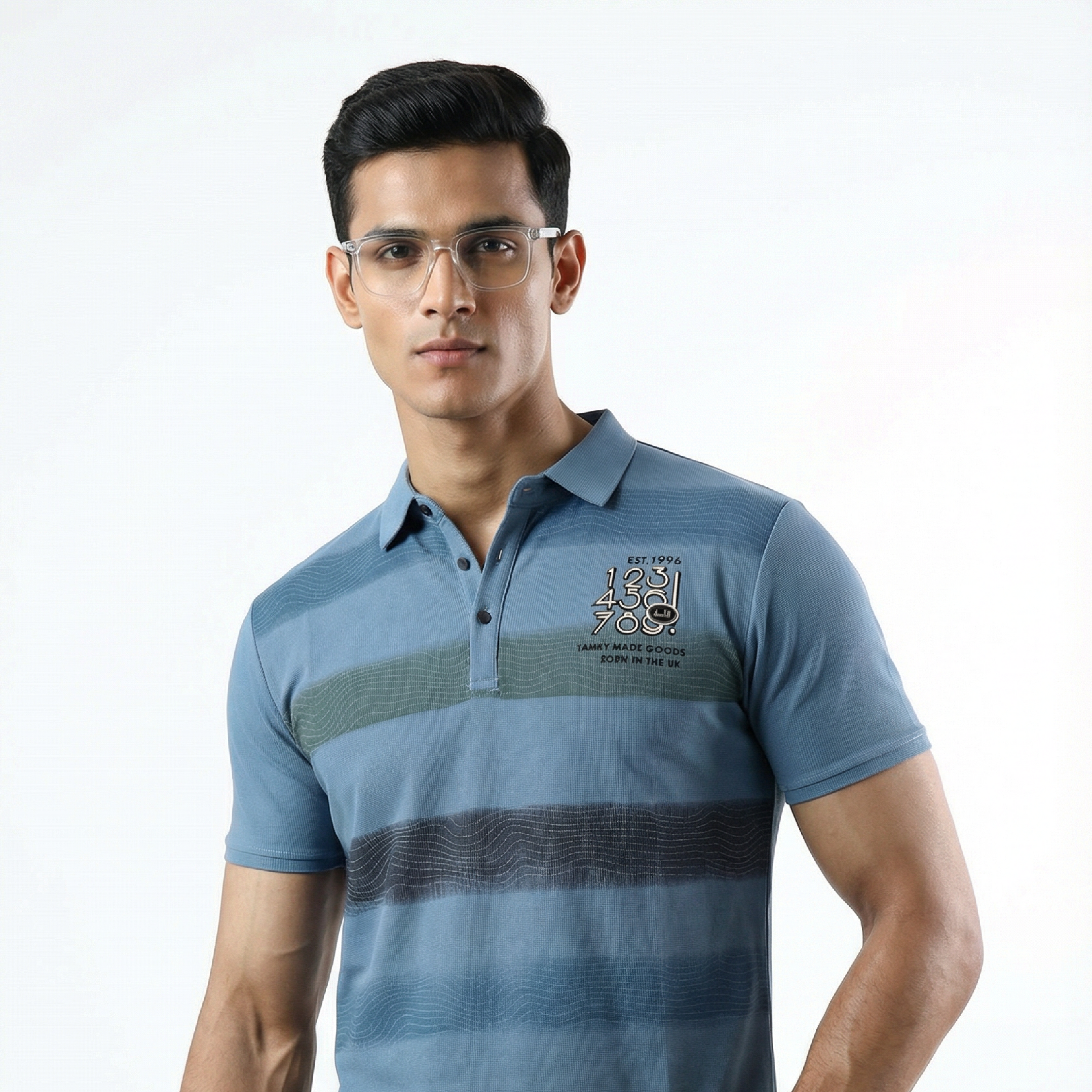 Numbers Blue T-shirt