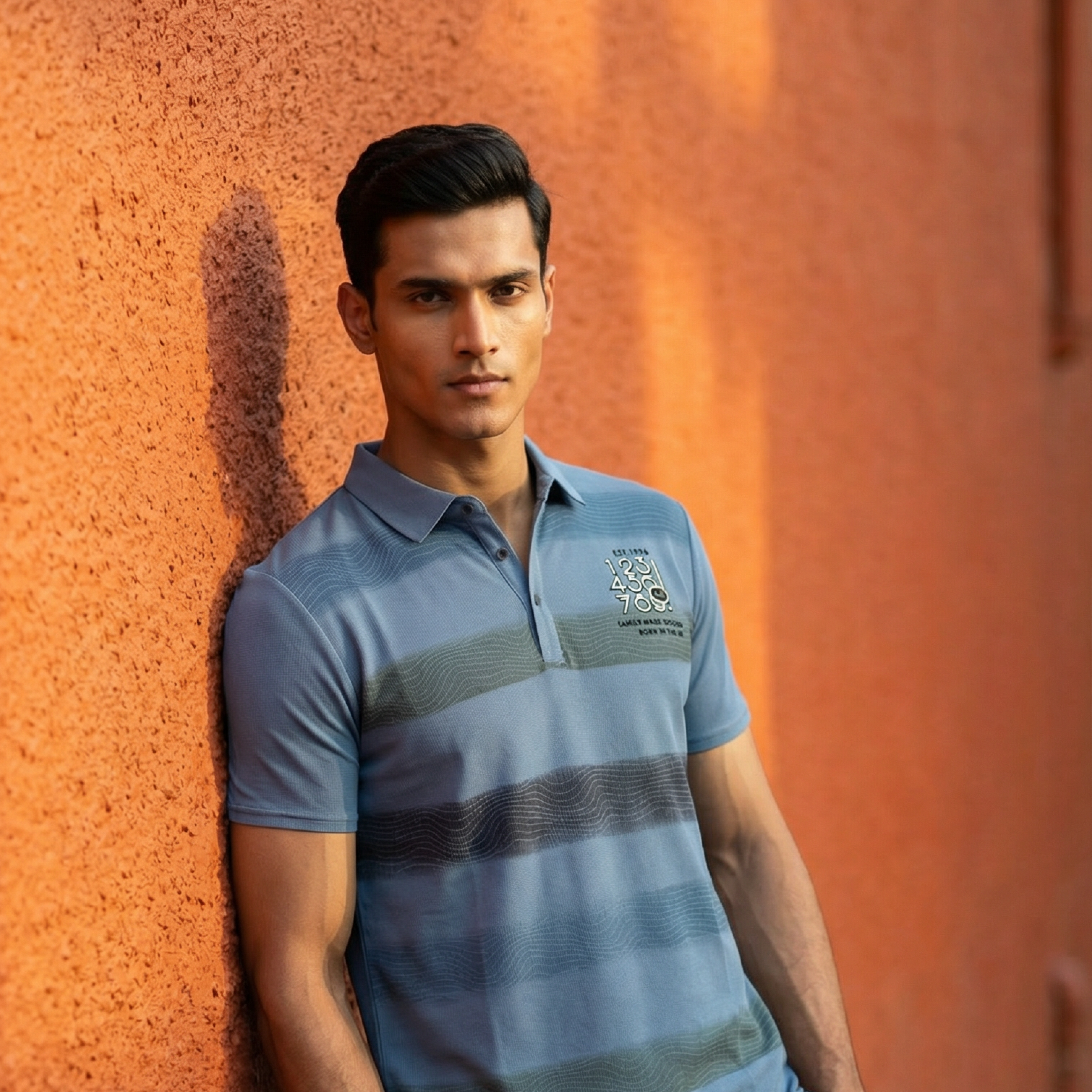 Numbers Blue T-shirt