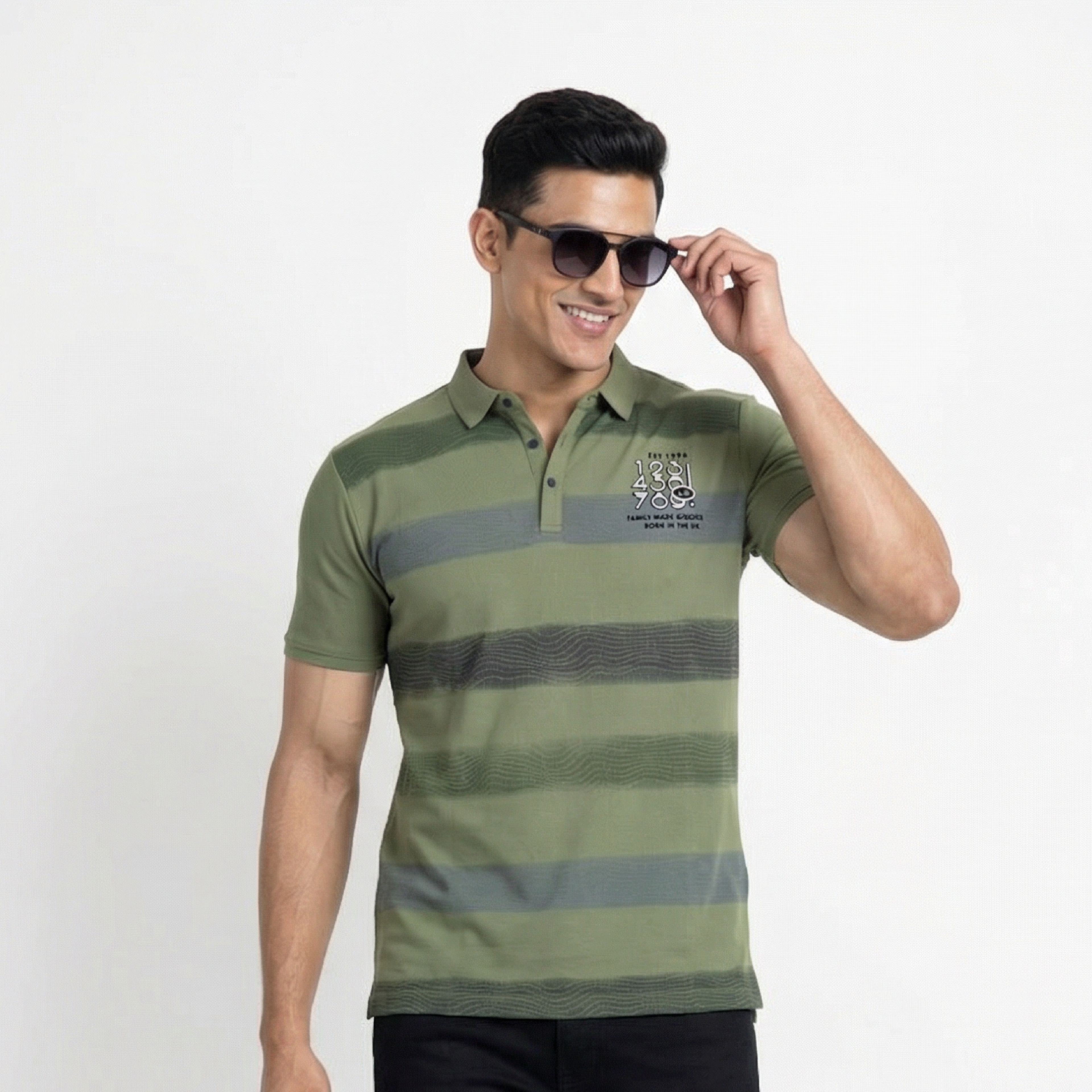 Numbers Green T-shirt