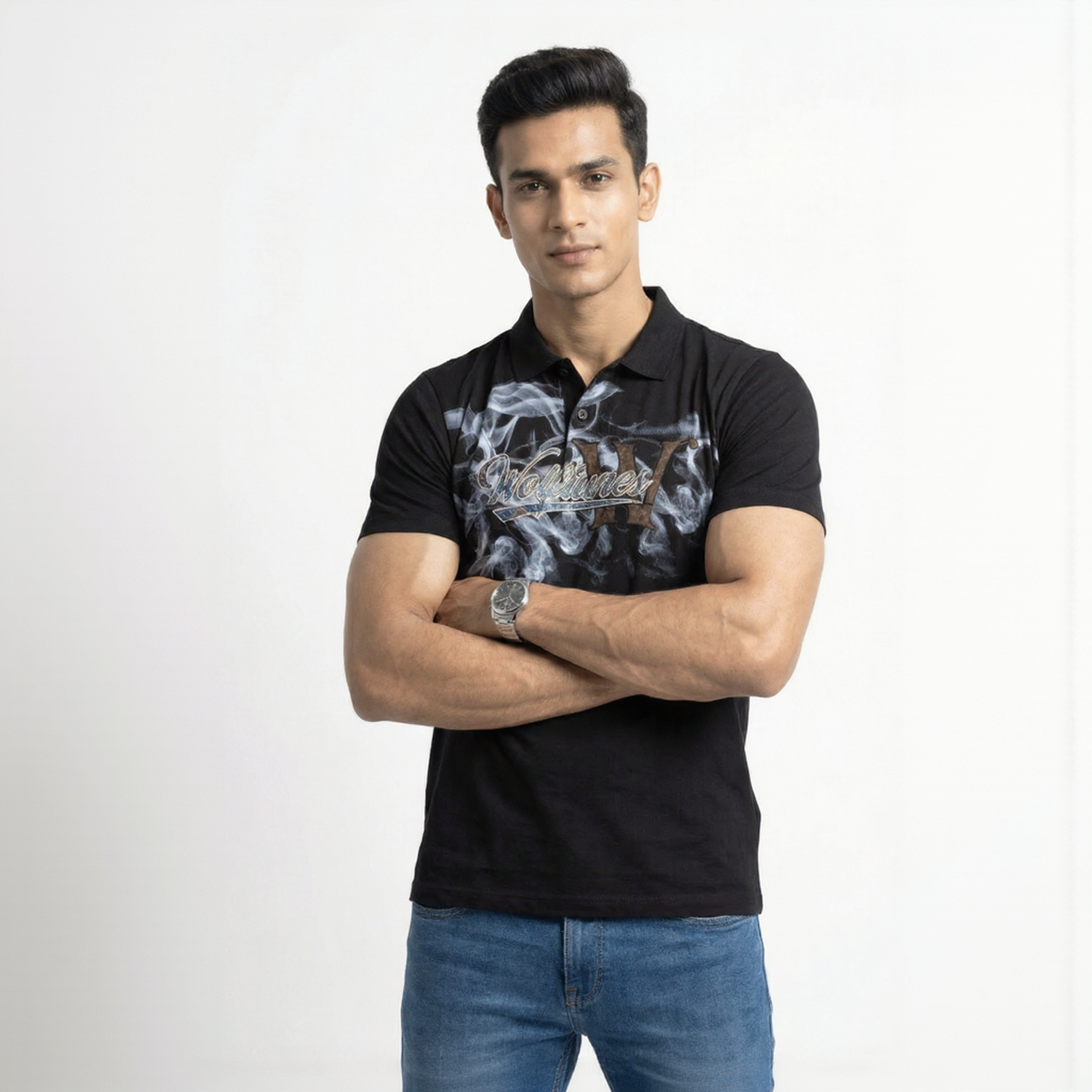 Wolftunes Black T-shirt