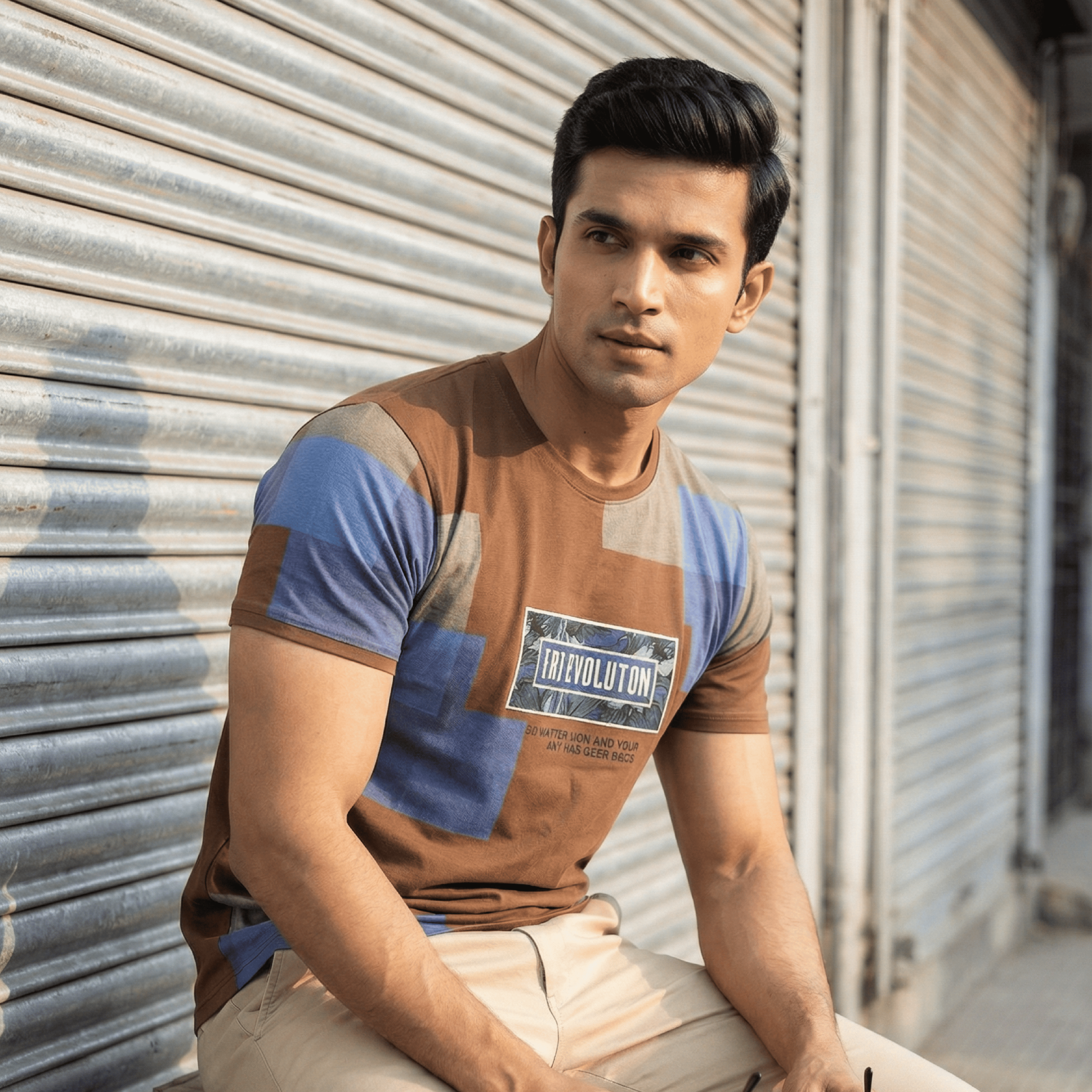 Revolution Brown T-shirt