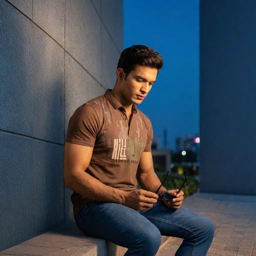 Hill Hurst Brown T-shirt